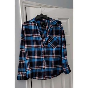 Forever 21 long sleeve button down top